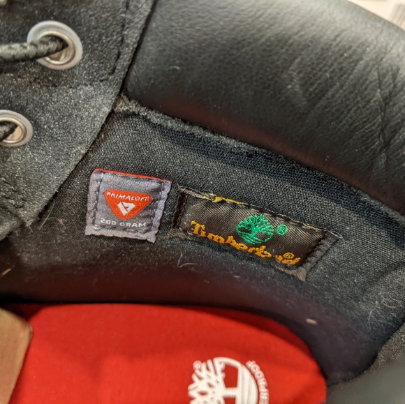 Timberland Prem 6" Waterproof Boot Black Helcor Boys US 7, Equiv to women US 8.5 - Picture 5 of 15